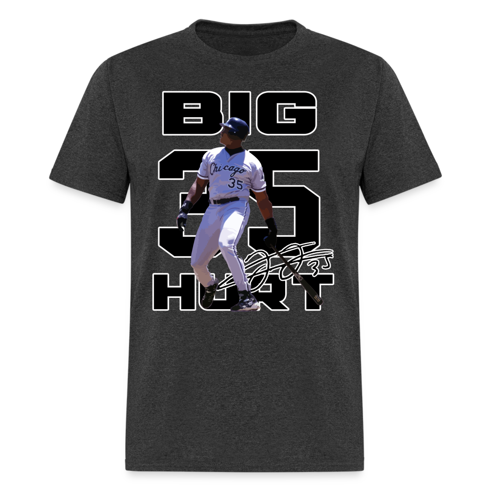 Thomas Big Hurt tee - heather black