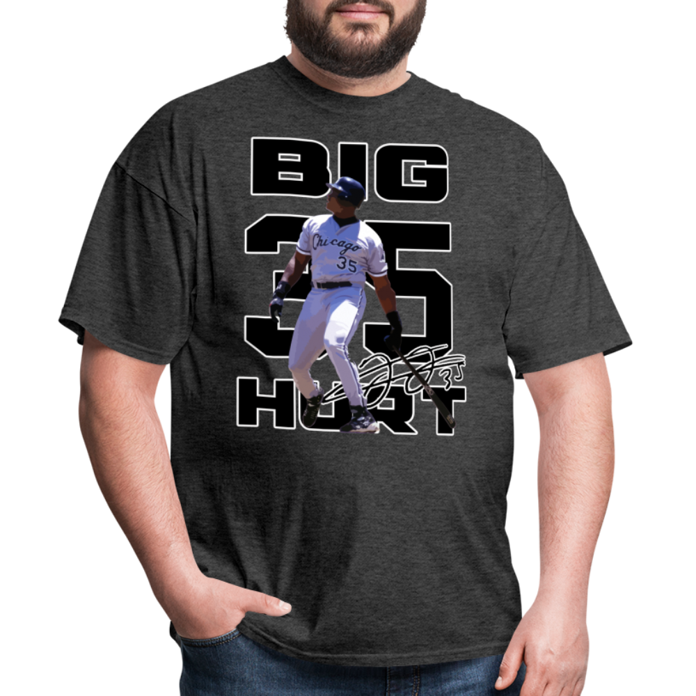 Thomas Big Hurt tee - heather black