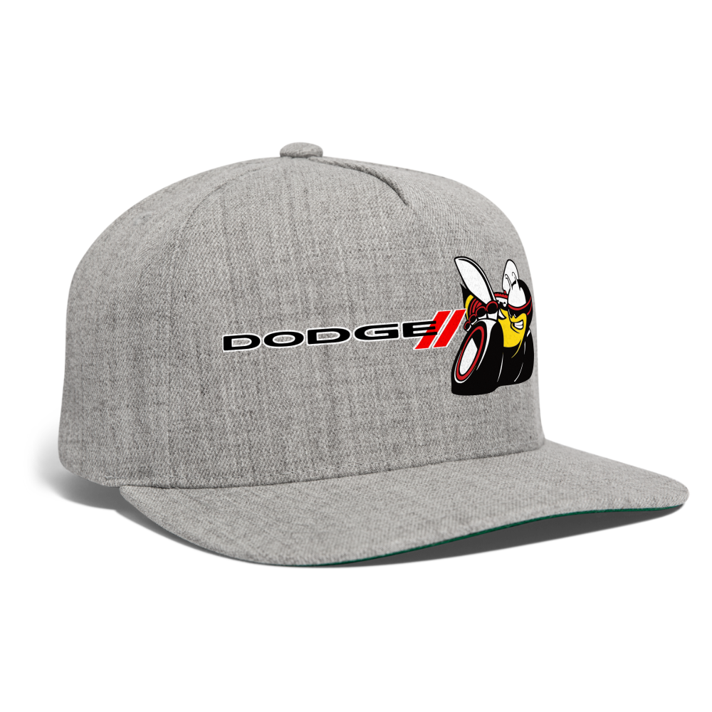 Dodge Scatpack Snapback Baseball Cap - heather gray