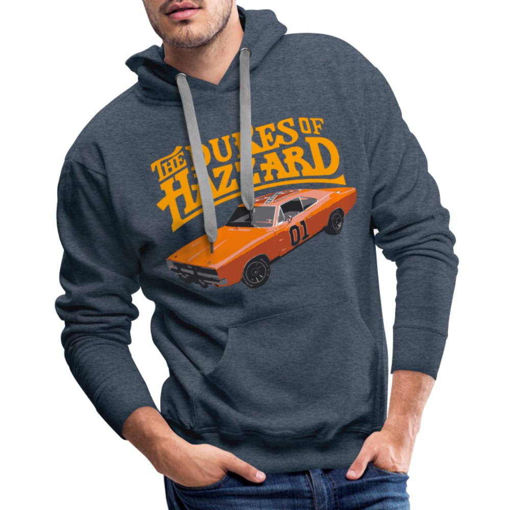 General Lee Hoodie - heather denim