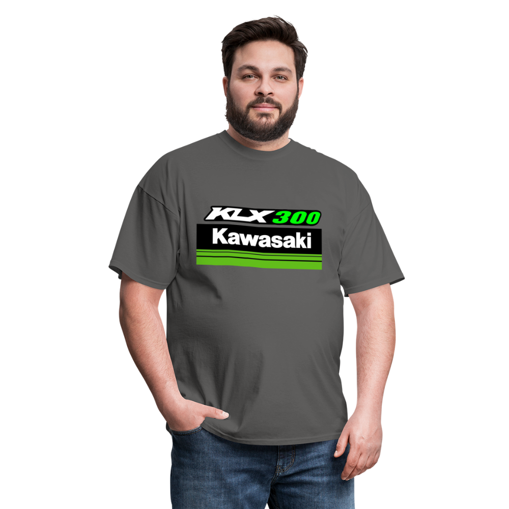 Kawasaki KLX300 Graphic Tee - charcoal
