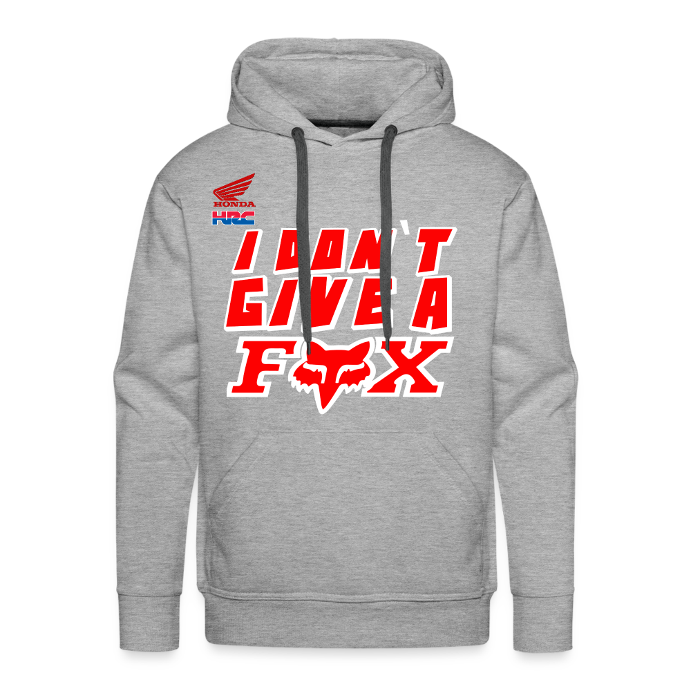 Honda HRC IDGAF Men’s Premium Hoodie - heather grey