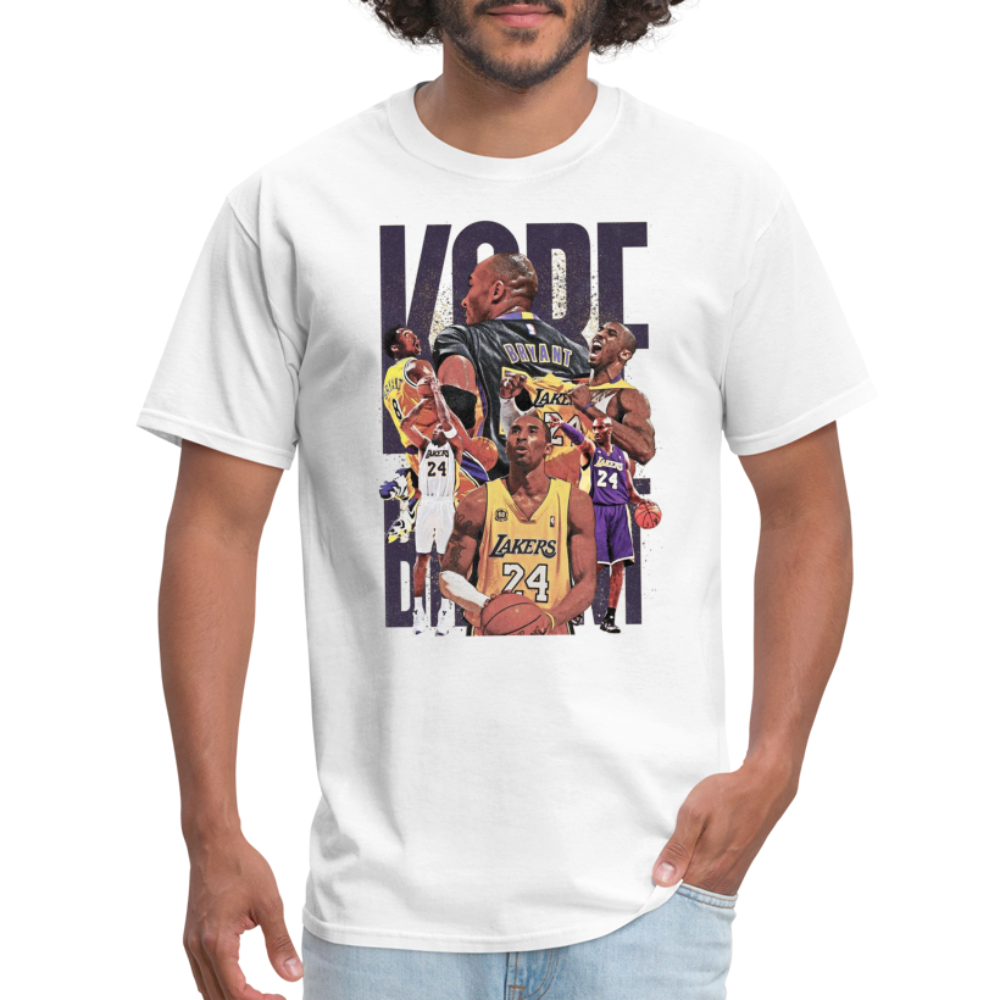 kobe collage graphic tee - white
