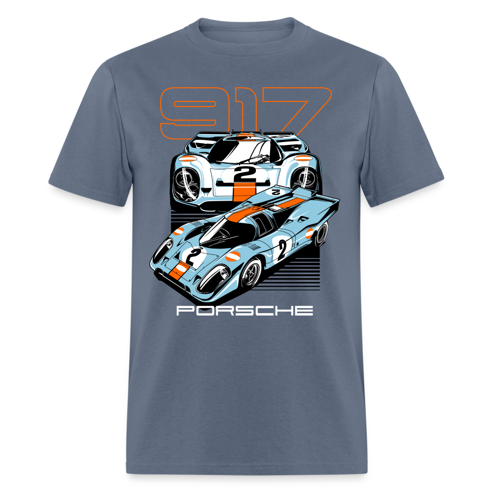 Porsche 917 GT Graphic Tee - denim