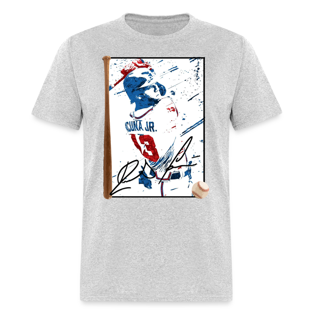 Acuna Jr Gaphic Tee - heather gray