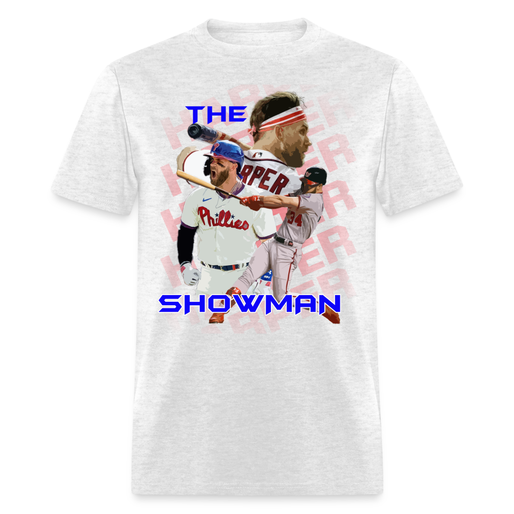 Harper The Showman Graphic Tee - light heather gray