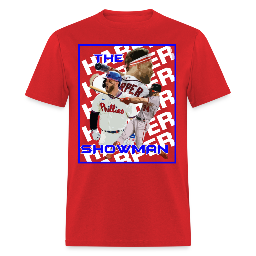 Harper Showman Frame Graphic Tee - red