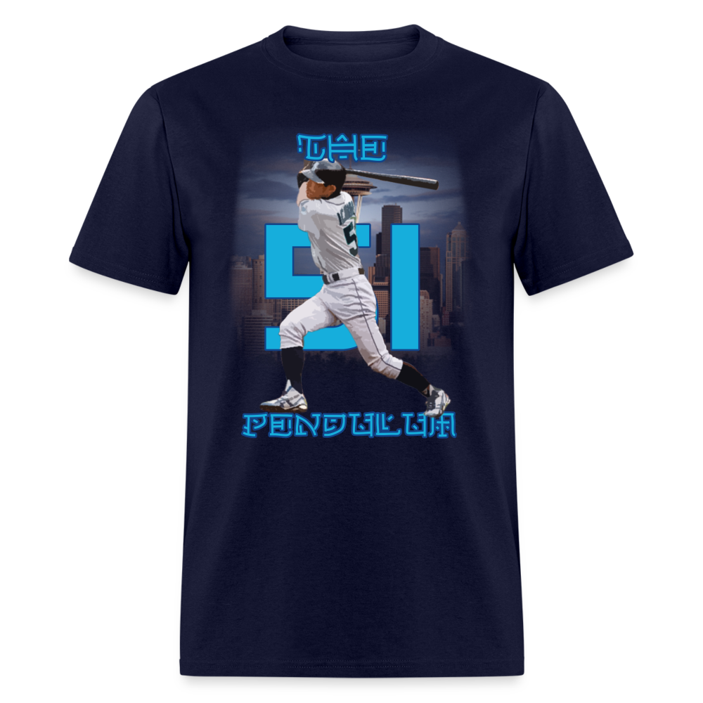 Ichiro 51 Graphic Tee - navy