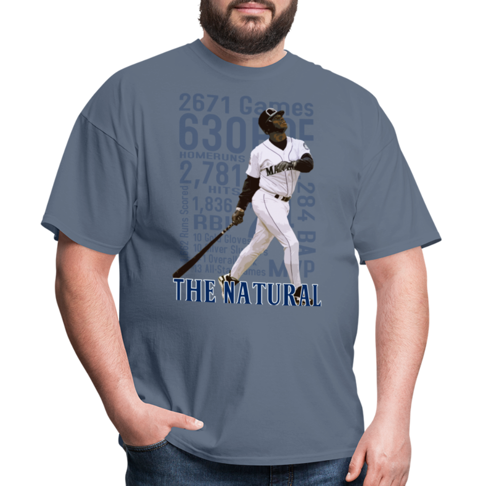 Griffey Stats Graphic Tee - denim