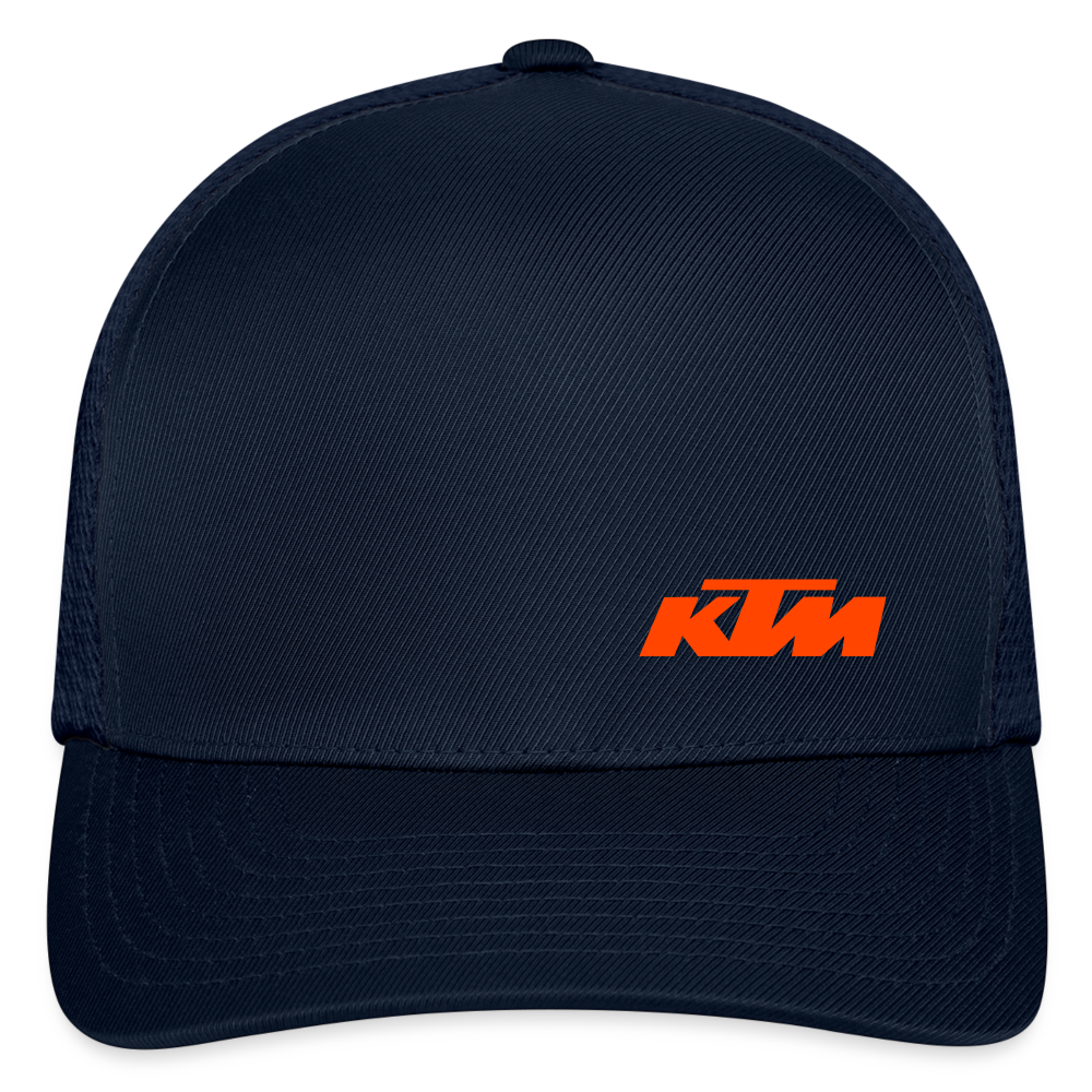 Custom KTM Flex Fit Hat: MX, ATV, Racing, Offroad - navy