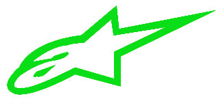 Alpinestars Vinyl Decal Standard Style