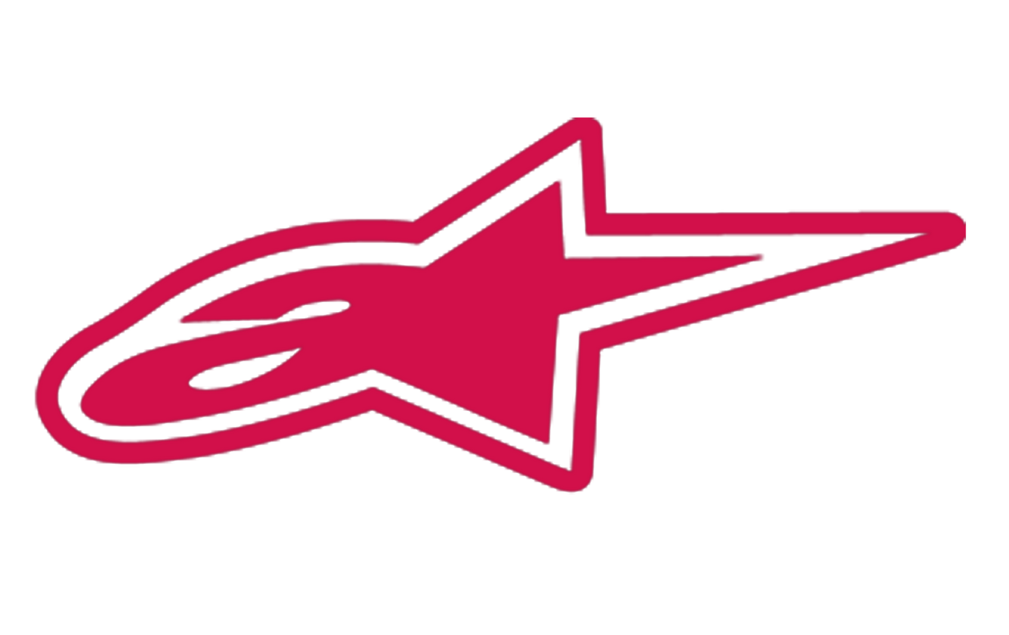 Alpinestars Vinyl Decal Outline Style