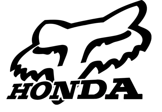 Honda Fox Racing Decal