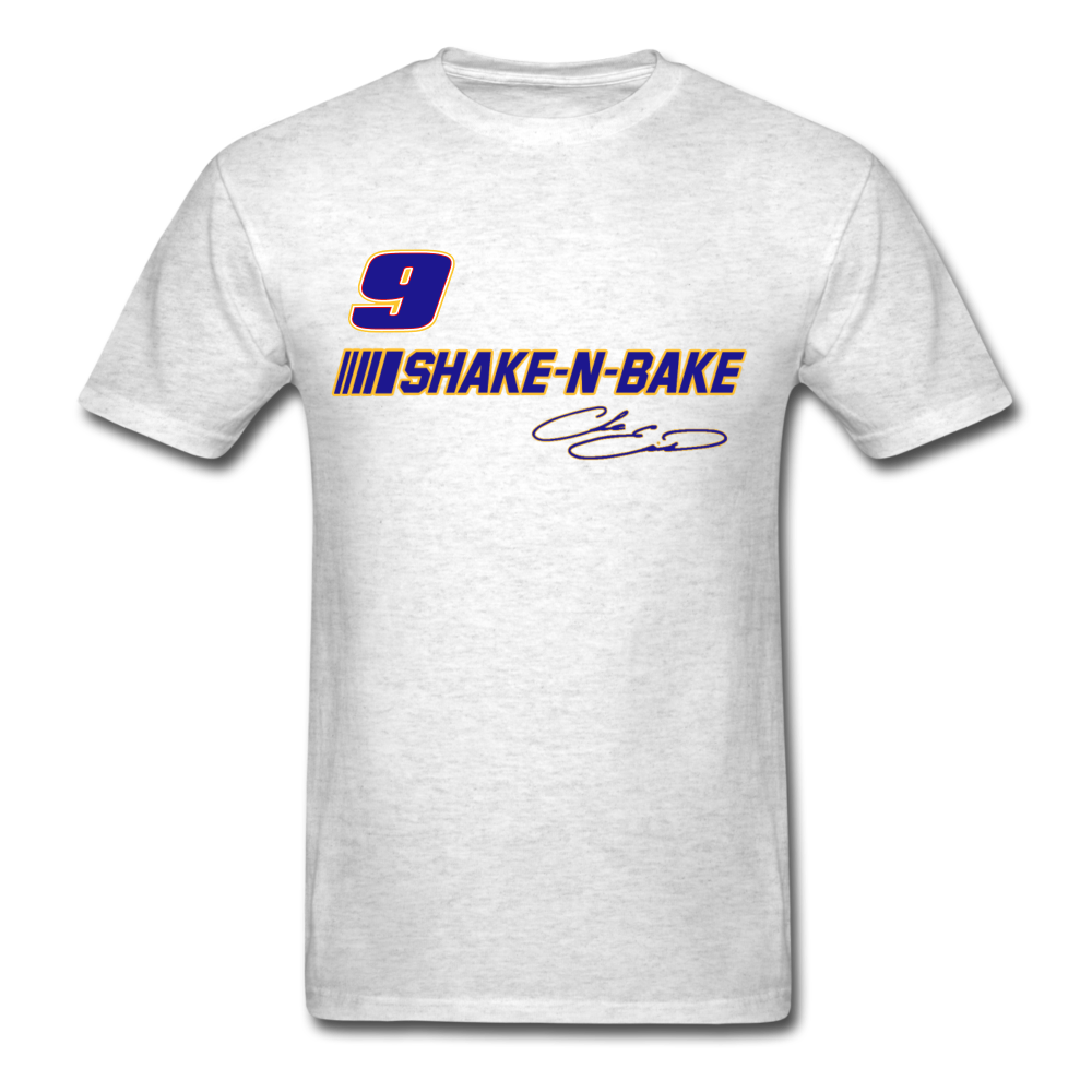 Chase Elliott Shake N Bake Graphic Tee; Racing. Nascar - light heather gray
