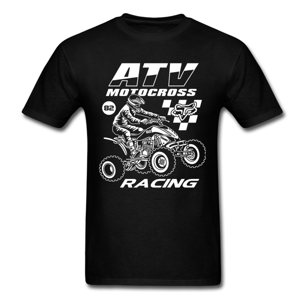 Vintage ATV Racing Graphic Tee; MX Supercross - black