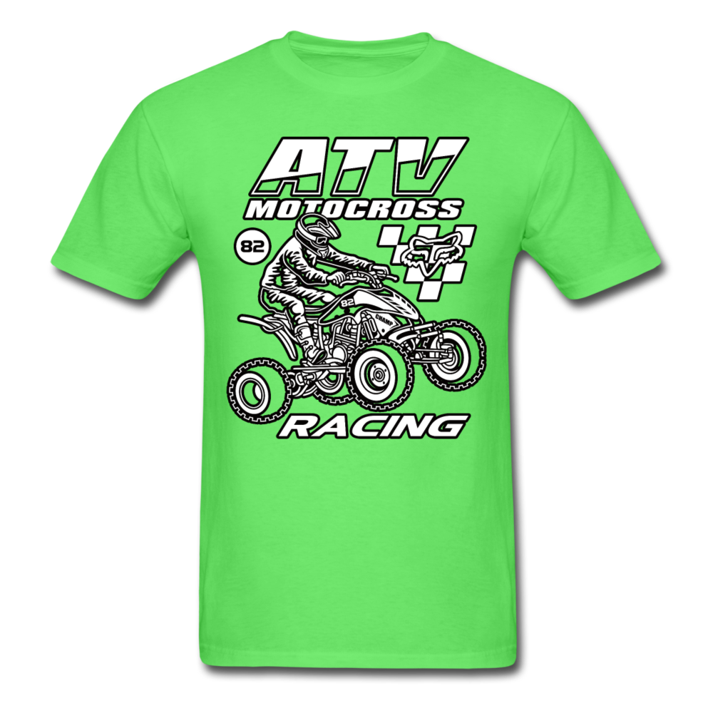 Vintage ATV Racing Graphic Tee; MX, Supercross - kiwi