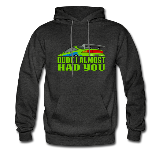 Men's Custom Fast N Furious Graphic Hoodie; Racing, Paul Walker, Nostalgic - charcoal grey