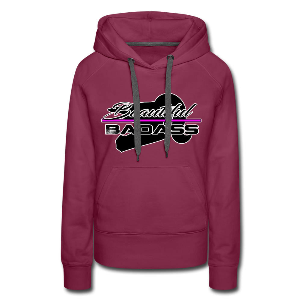 Women’s Premium Hoodie - burgundy