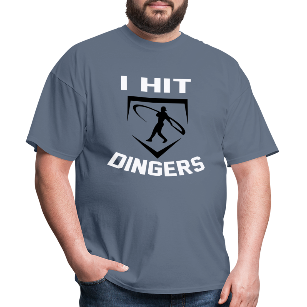 Swingman Baseball I Hit Dingers Graphic Tee - denim