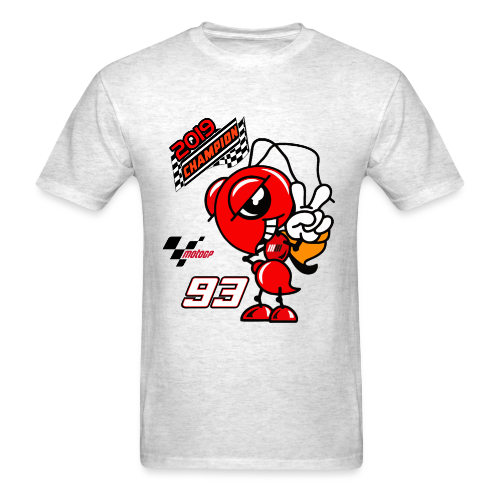 MotoGP Marquez 93 "Ant of Cervera" Custom Graphic Tee - light heather gray