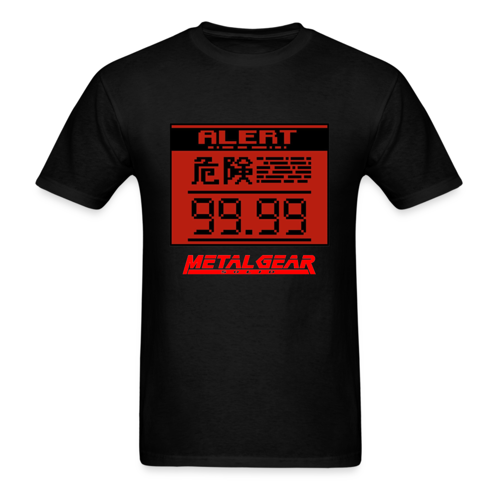 Metal Gear Solid T-Shirt; Solid Snake, Playstation, Gaming, MSG - black
