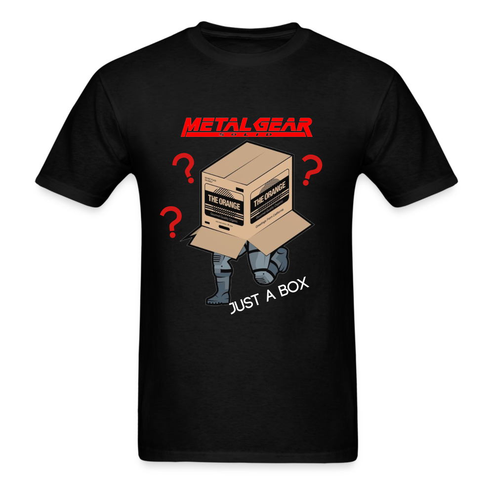 Metal Gear Solid T-Shirt; Solid Snake, Playstation, Gaming, MSG - black