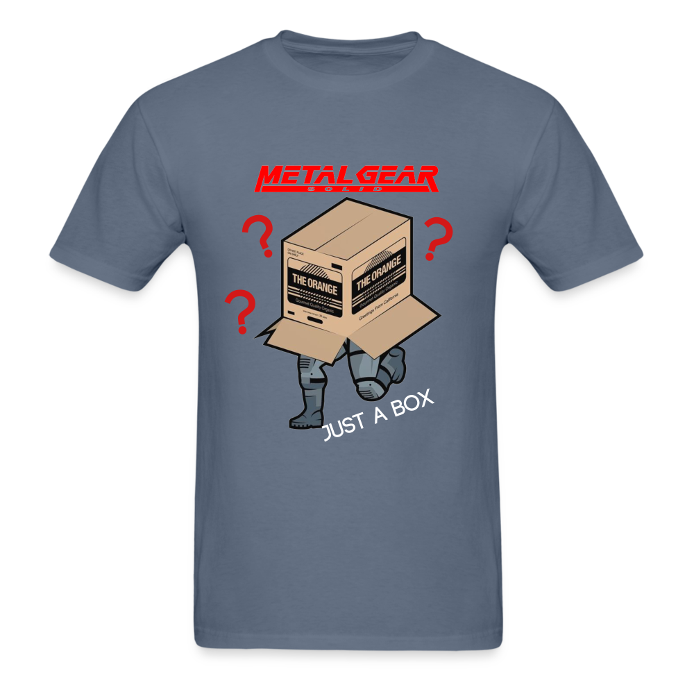 Metal Gear Solid T-Shirt; Solid Snake, Playstation, Gaming, MSG - denim
