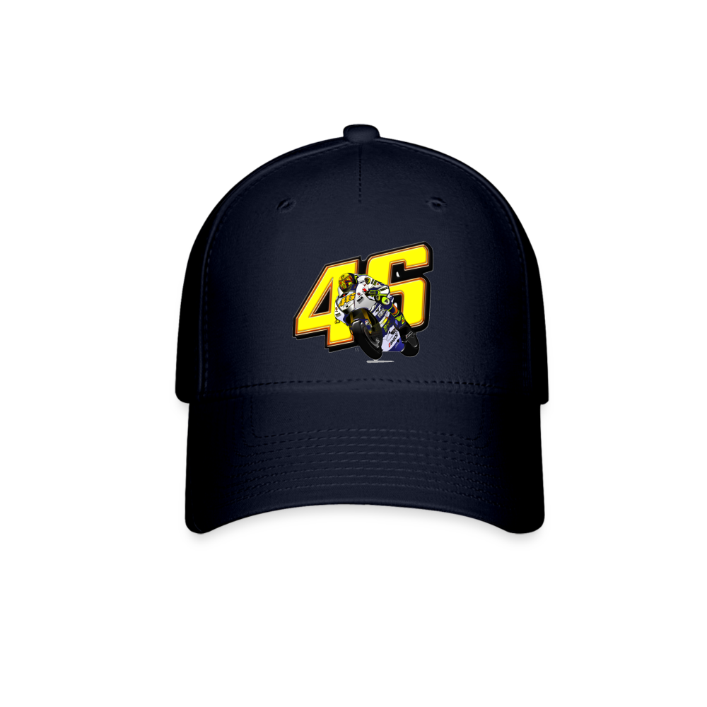 MotoGP Rossi 46 The Doctor Custom Flex Fit Hat - navy