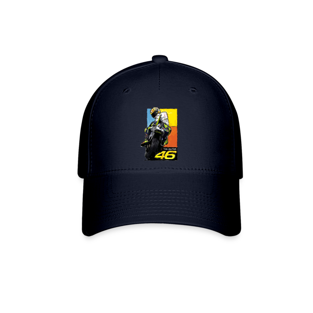 MotoGP Rossi 46 The Doctor Custom Flex Fit Hat - navy
