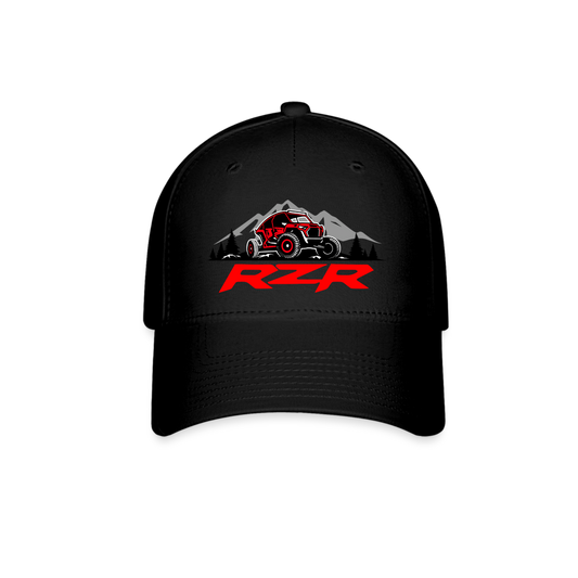 Polaris RZR Flex Fit Baseball Cap - black