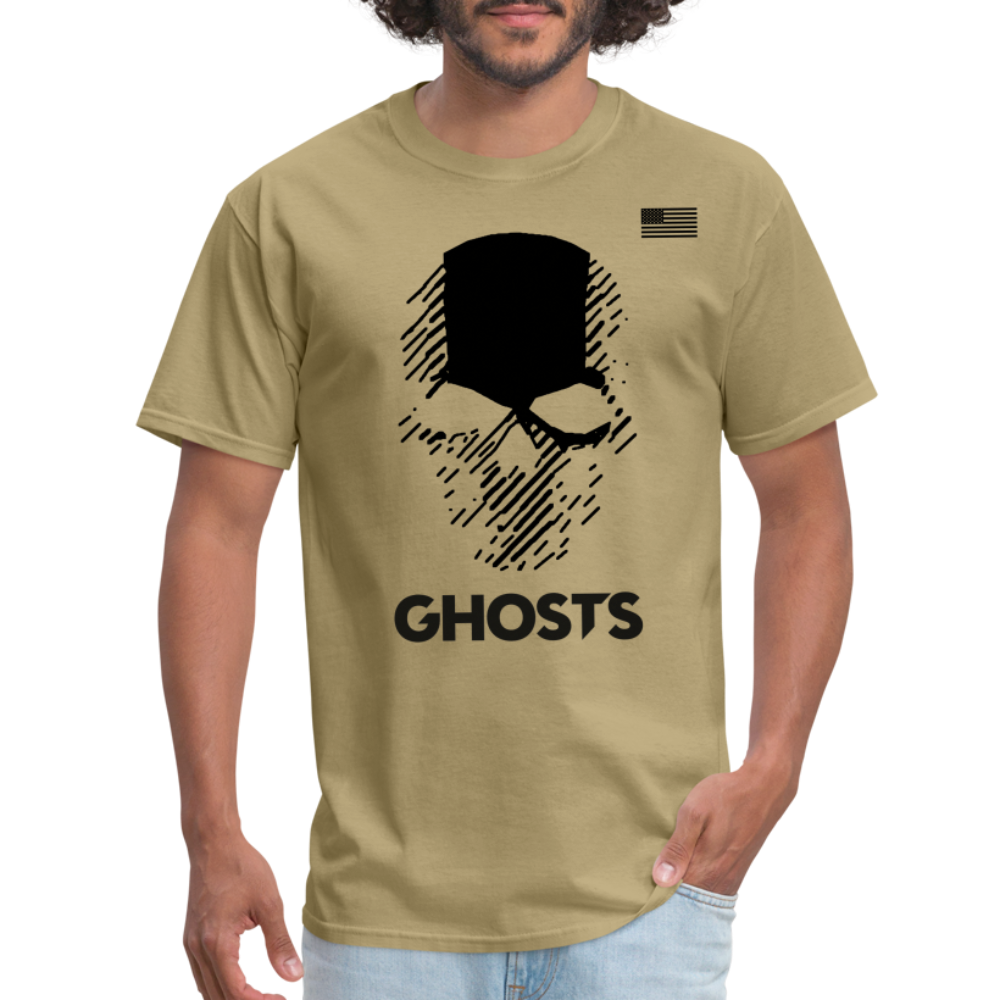 Ghost Recon Custom Graphic Tee; Playstaytion, Xbox, Gaming - khaki