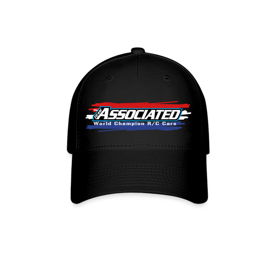 Team Associated Flex Fit Hat - black