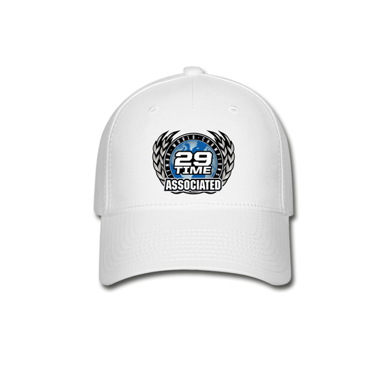 Team Associated 29 Time Champion Flex Fit Hat; RC, Traxxas, Losi - white