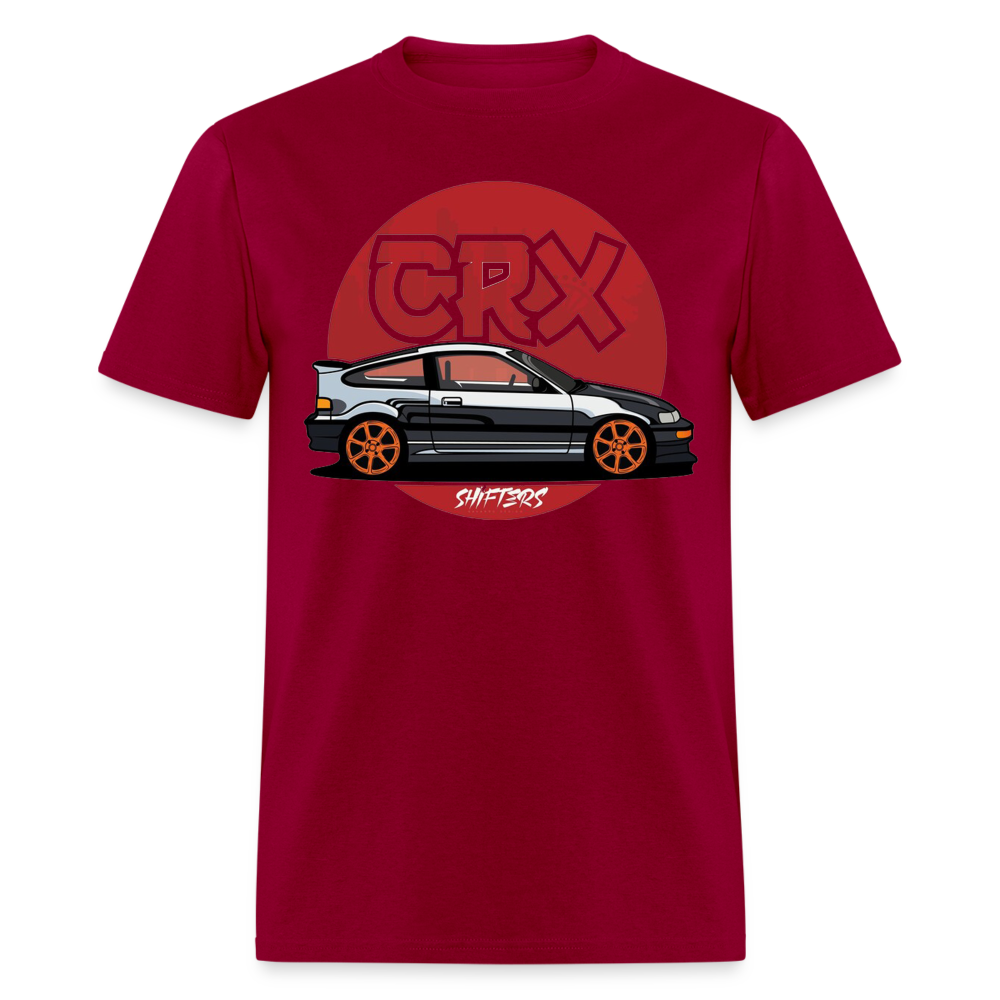 JDM Civic CRX - dark red