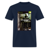 Custom Box Art Graphic tee - navy