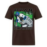 Nolan Ryan Art 3 Graphic Tee - brown