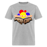 Custom Nascar Ricky Bobby Slogan Shake N Bake Graphic Tee - heather gray