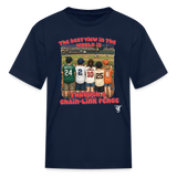 Kids' Baseball Graphic T-Shirt - navy
