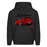 JDM GTR R34 Hoodie - charcoal grey