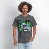 Nolan Ryan Art 3 Graphic Tee - charcoal