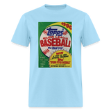 1990s Topps Baseball Pack Graphic Tee - powder blue