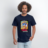 Sonic 1 Cover Art Graphic Tee - navy