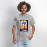 Sonic 1 Cover Art Graphic Tee - heather gray