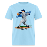 Nolan Ryan Art 2 Graphic Tee - powder blue