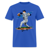 Nolan Ryan Art 2 Graphic Tee - royal blue