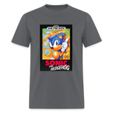 Sonic 1 Cover Art Graphic Tee - charcoal