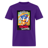 Sonic 1 Cover Art Graphic Tee - purple