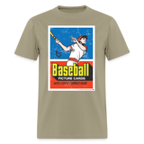 Vintage Topp baseball Graphic Tee - khaki