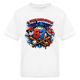 Kids' Baseball 67 "I Hit Dingers" Graphic T-Shirt - white