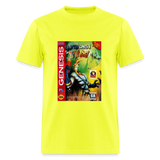 EWJ Cover Art Graphic Tee - safety green